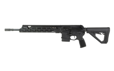Sig Sauer 516G3 |  AR |  Semi-automatic |  5.56 NATO |  16" Threaded Barrel |  1/2X28 Thread Pitch |  Anodized Finish |  Black |  Adjustable Magpul Stock |  10 Rounds |  1 Magazine |  M-LOK Handguard