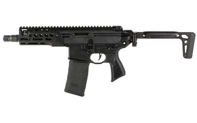 Sig Sauer MCX |  Rattler LT |  Semi-automatic |  Short Barreled Rifle |  300 Blackout |  6.75" Barrel |  SIG QRD Flash Hider |  Anodized Finish |  Black |  Folding Stock |  Ambidextrous Controls |  M-LOK Handguard |  30 Rounds |  1 Magazine