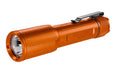 Sig Sauer FOXTROT-EDC FULL SIZE |  Flashlight |  33 | 000 Candela |  1 | 350 Lumens |  Includes Clip and Two Tailcaps |  Matte Finish |  Orange