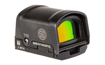 Sig Sauer ROMEO2 |  Reflex Sight |  30mm Objective |  32 MOA Circle with 2 MOA Red Dot |  Matte Finish |  Black |  Sig Sauer PRO Footprint |  Includes Steel Shroud
