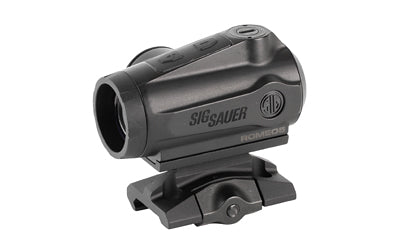 Sig Sauer ROMEO5 Gen II |  Green Dot Sight |  20mm Objective |  2 MOA Green Dot |  Matte Finish |  Black |  Fits Picatinny Rail |  Includes Low Mount