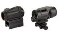 Sig Sauer ROMEO-MSR Gen II/JULIET3-MICRO |  Red Dot Sight and Magnifier Combo |  3X Magnification |  20mm Objective |  2 MOA Red Dot |  Matte Finish |  Black |  Fits Picatinny Rail