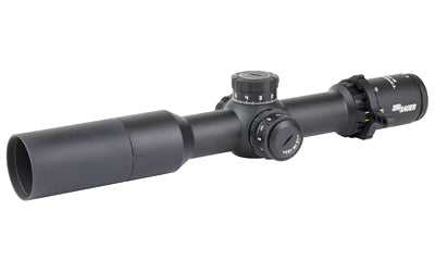 Sig Sauer TANGO DMR |  Rifle Scope |  2-12X Magnification |  First Focal Plane |  MRAD Illuminated Milling 2.0 Reticle |  42mm Objective |  30mm Main Tube |  Black