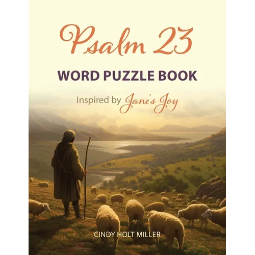 Psalm 23 Word Puzzle Book: Inspired by Jane's Joy - Paperback