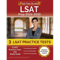 LSAT Prep 2024-2025: 3 LSAT Practice Tests and Study Guide [Updated for the New Outline] - Paperback
