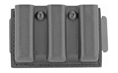 Safariland Model 775 Slimline Open Top Triple Magazine Pouch |  For 2.25" Duty Belts |  Fits Glock 17 |  Belt Loop |  Hardshell STX |  STX Tactical Black Finish