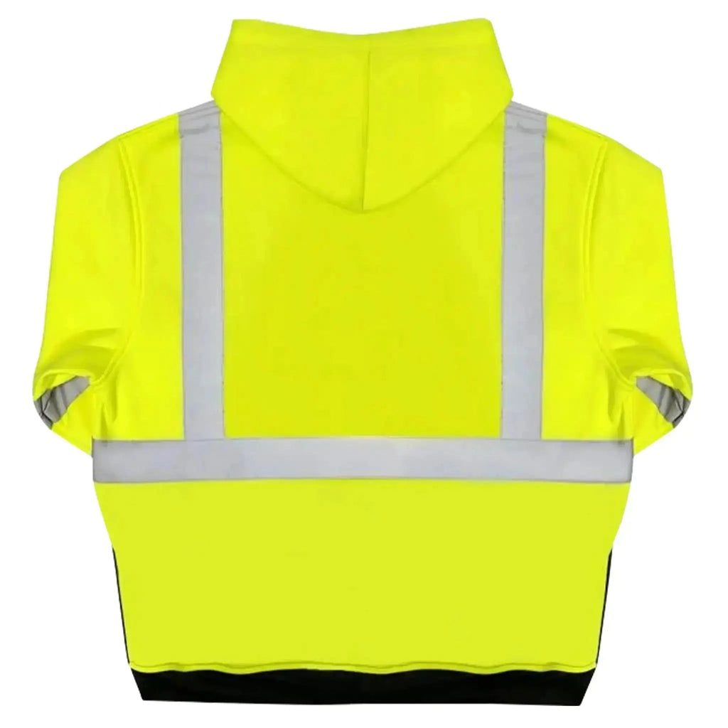 Safety Main 05LWJYB Lightweight Jacket, Class 3, Hi-Vis Yellow with Black Bottom, Pack of 5