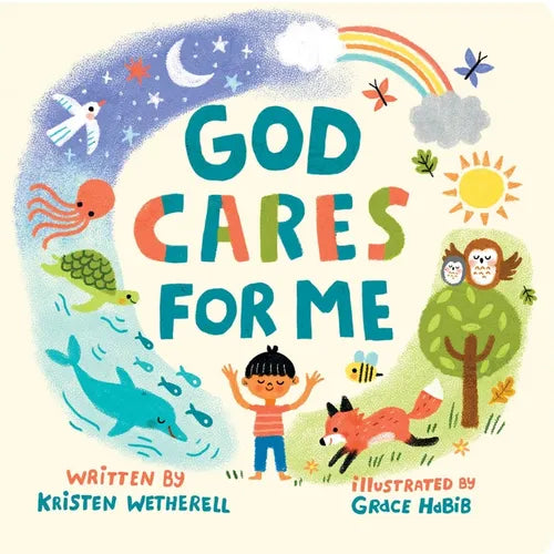 God Cares for Me - Board Book