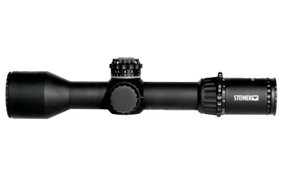Steiner T6Xi |  Rifle Scope |  2.5-15X |  50mm Objective |  34mm Tube Diameter |  SCR Reticle |  1/4 MOA |  First Focal Plane |  Matte Finish |  Black
