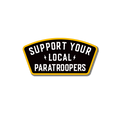 Support Your Local Paratroopers Sticker