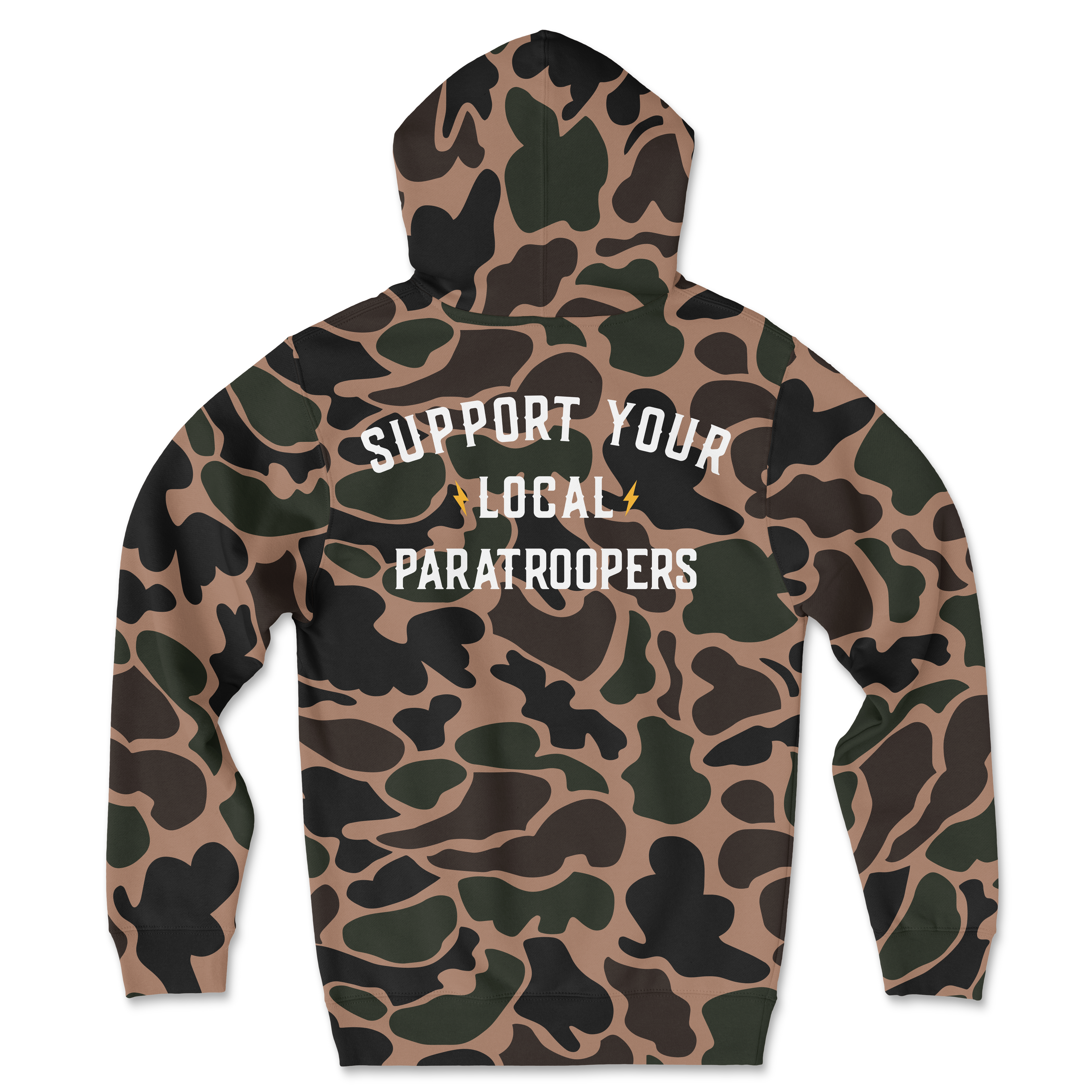 Support Your Local Paratroopers Hoodie