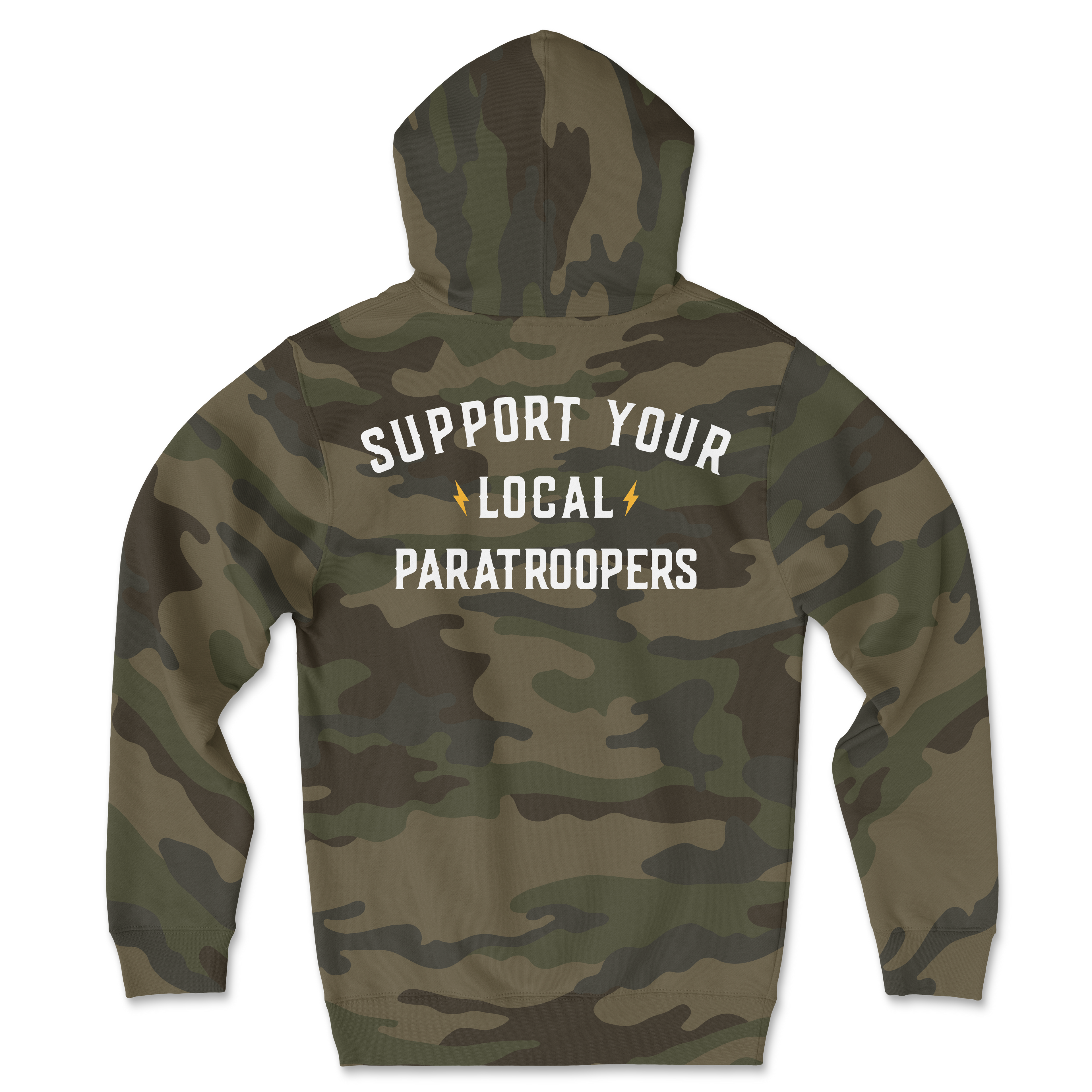 Support Your Local Paratroopers Hoodie