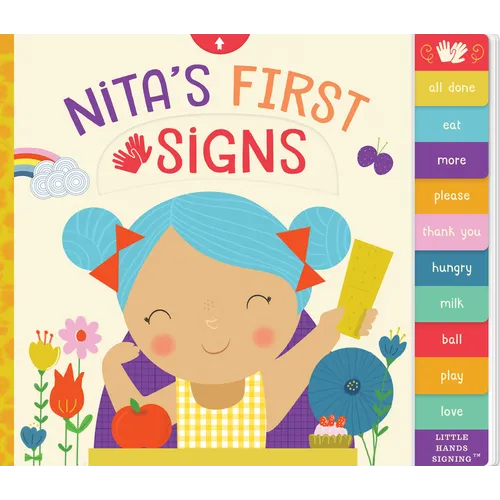 Nita's First Signs: An Interactive ASL Board Book - Board Book