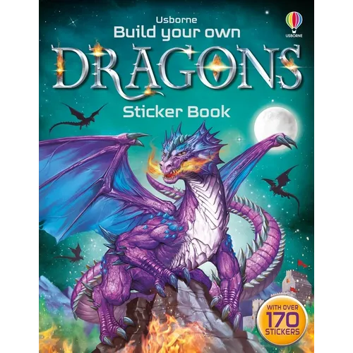 Build Your Own Dragons Sticker Book - Paperback