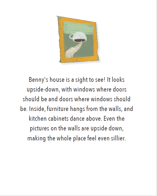 The Adventures of Benny Backwards Children’s Book