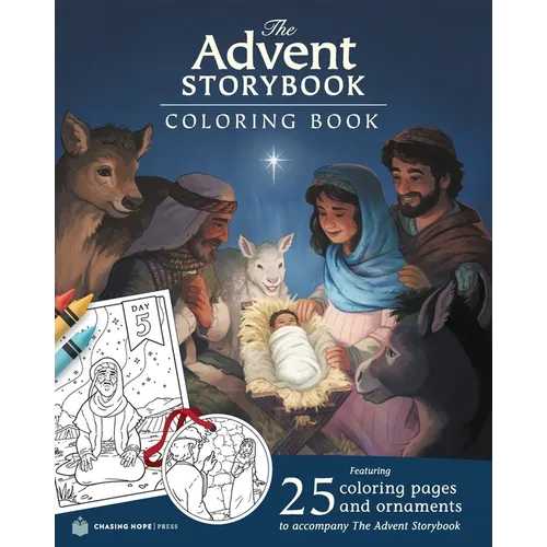The Advent Storybook Coloring Book - Paperback