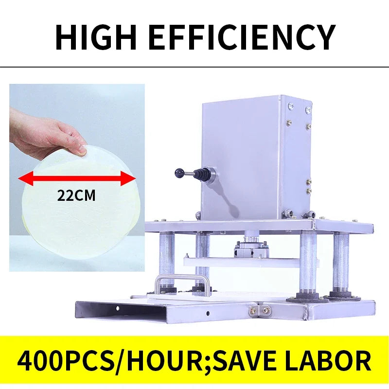 Electric Dough Press | 220 V Dough Flattening Machine | Pastry & Flatbread Preparation