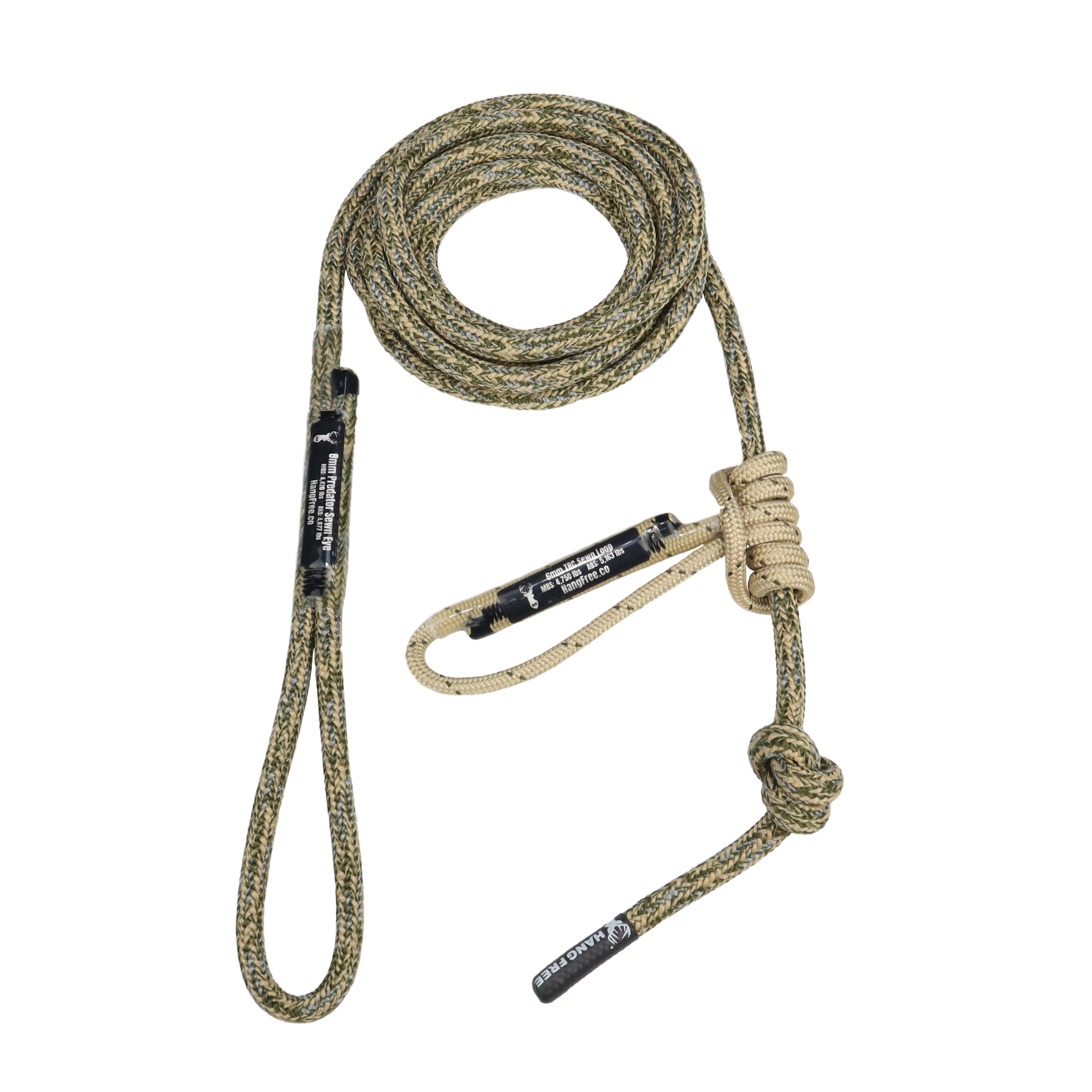 8mm Predator™ Standard Sewn Tether & Lineman's Belts