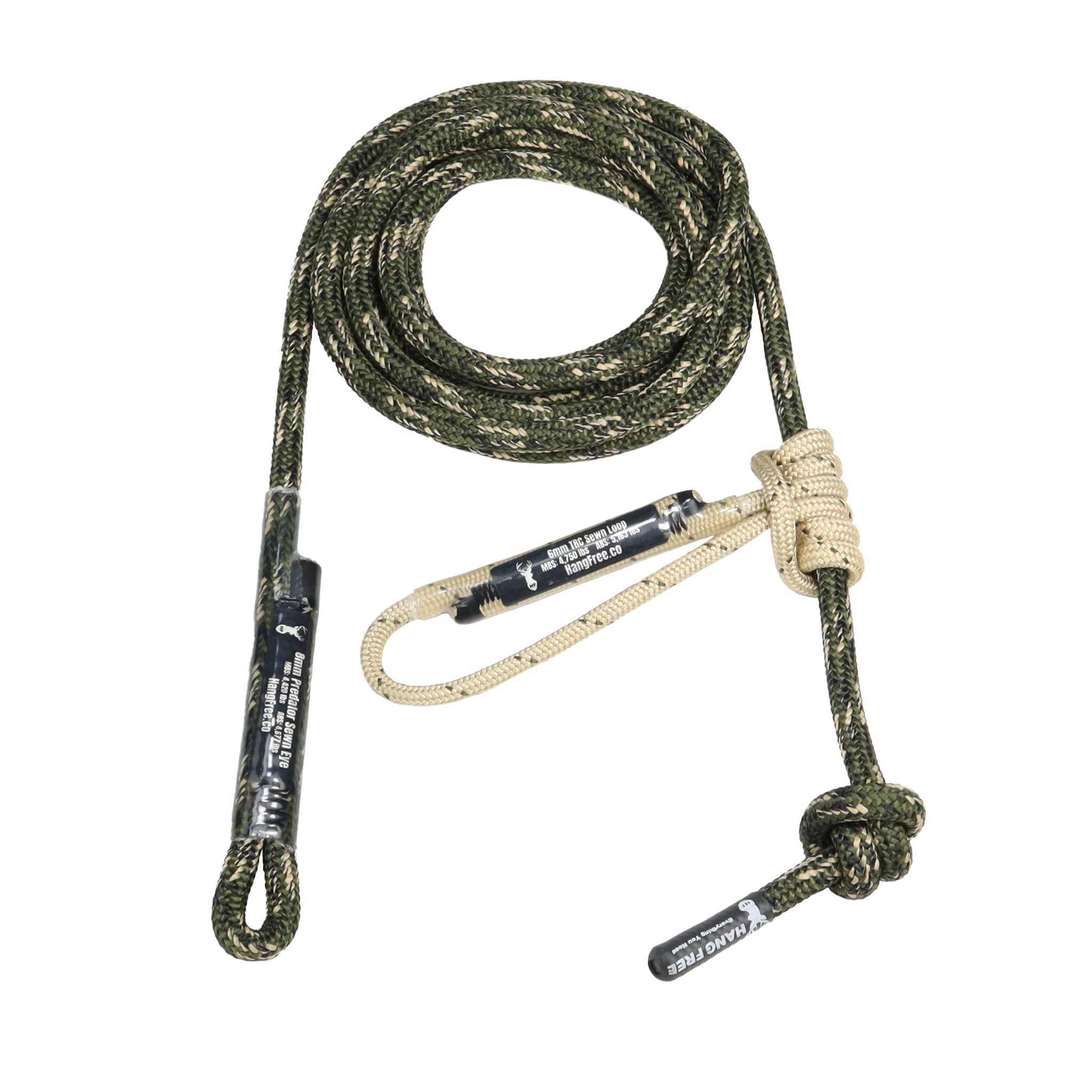 8mm Predator™ Standard Sewn Tether & Lineman's Belts