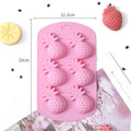 Silicone Ice Mold Fruit Shape Chocolate Candy Molds Set 6 Cavity Silicone Baking Mold Ice Cube Tray-Wedding,Parties DIY Crafts