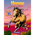 Horses Coloring Book - Paperback