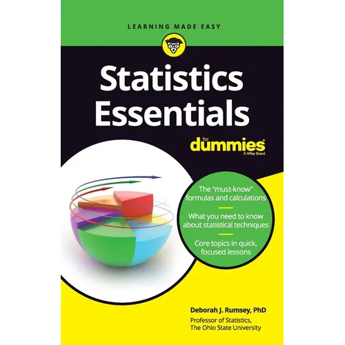 Statistics Essentials for Dummies - Paperback