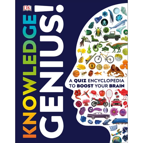 Knowledge Genius!: A Quiz Encyclopedia to Boost Your Brain - Hardcover