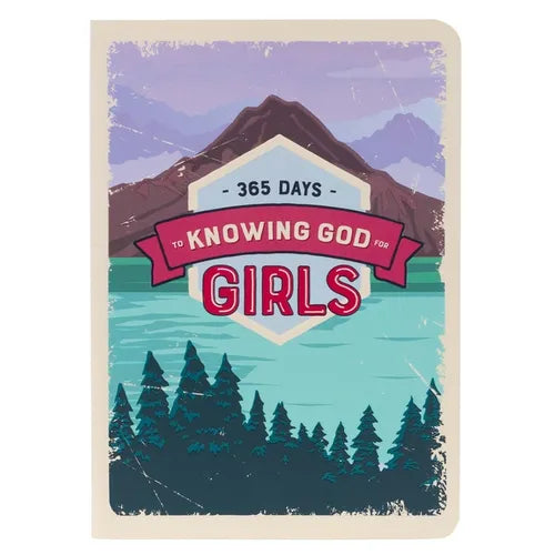 365 Days to Knowing God for Girls - Paperback