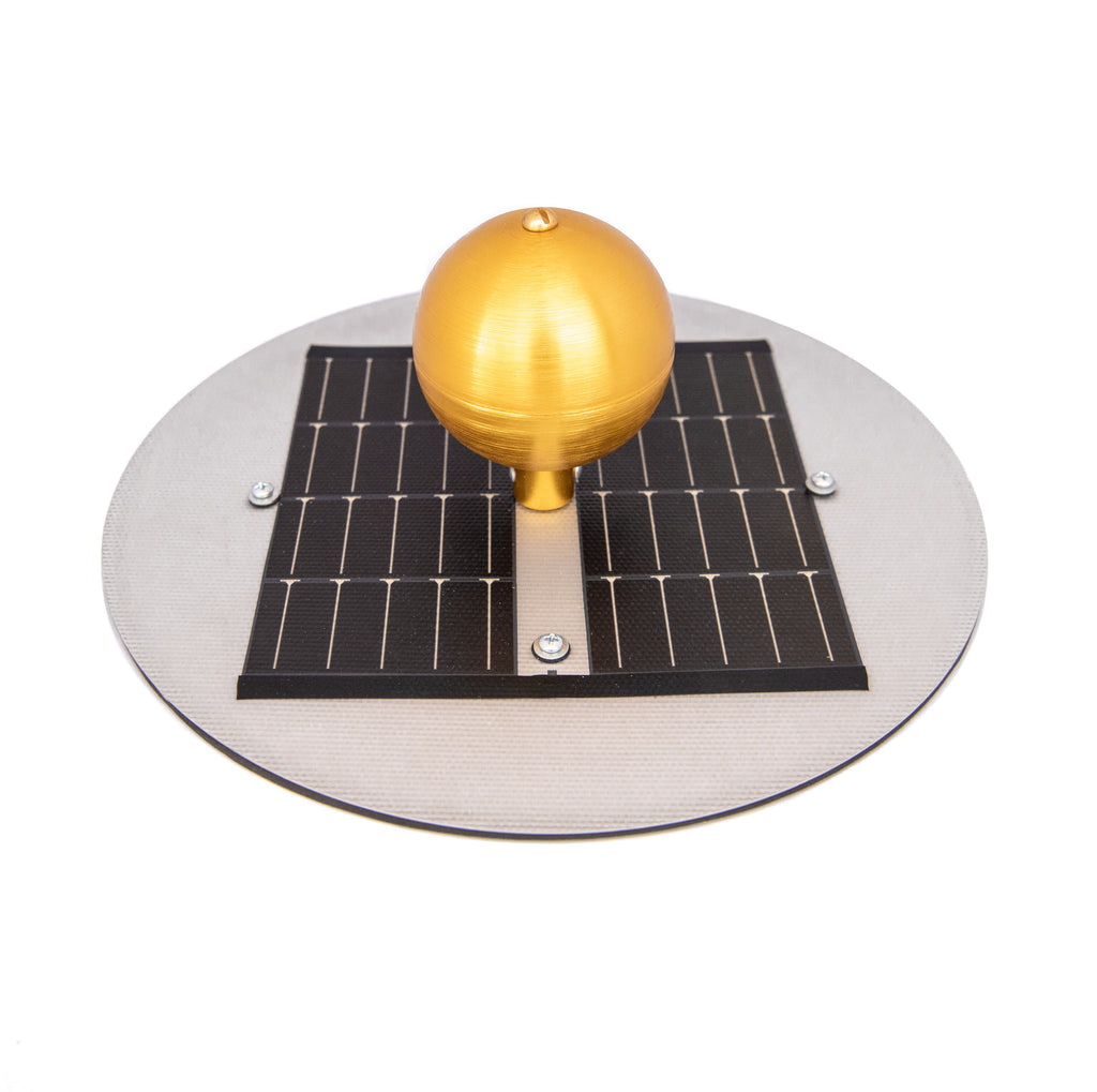 Titan Solar Flagpole Top Light - LED Automatic Flag Illumination | Made in the USA