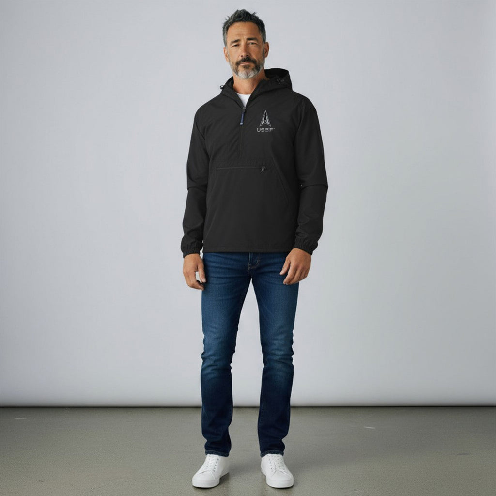 Space Force Delta Pack-N-Go Pullover