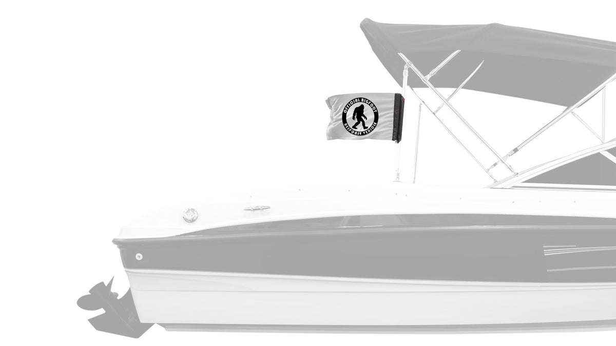 Bigfoot 12"x18" Forever Wave Flag for Boats