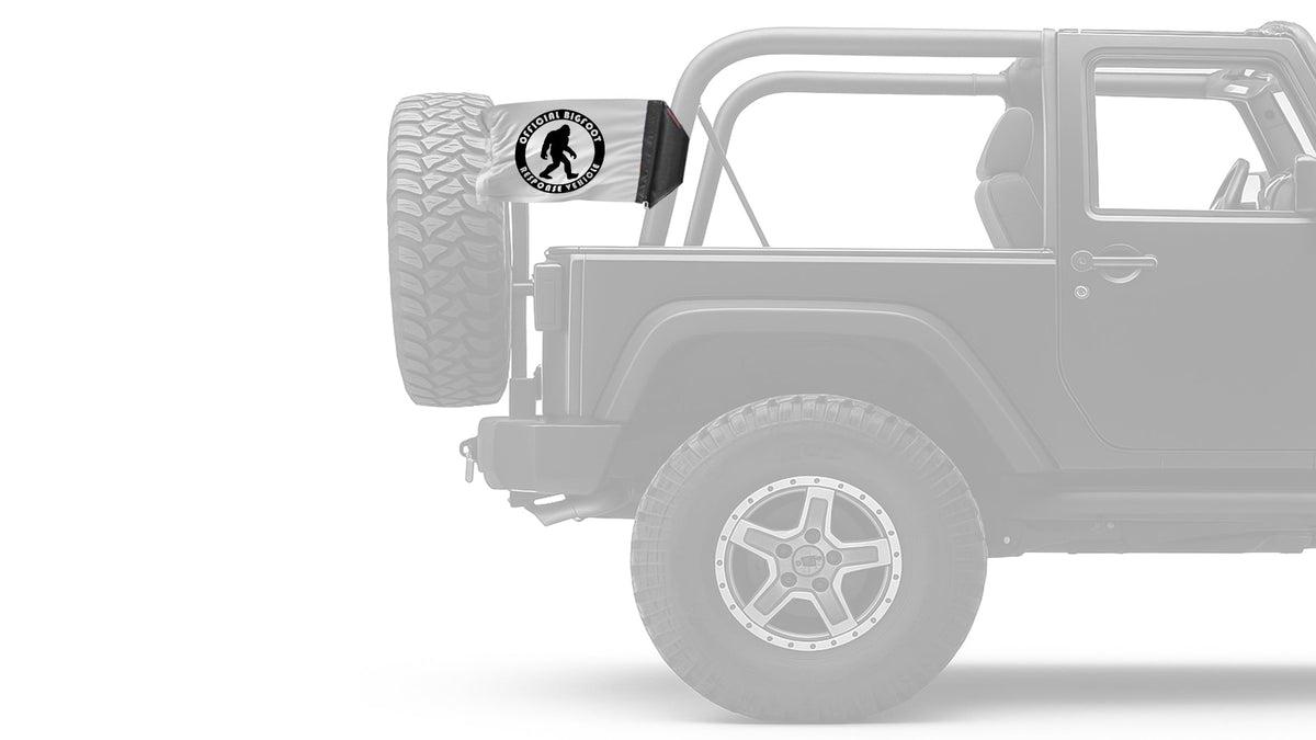 Bigfoot 12"x18" Forever Wave Flag