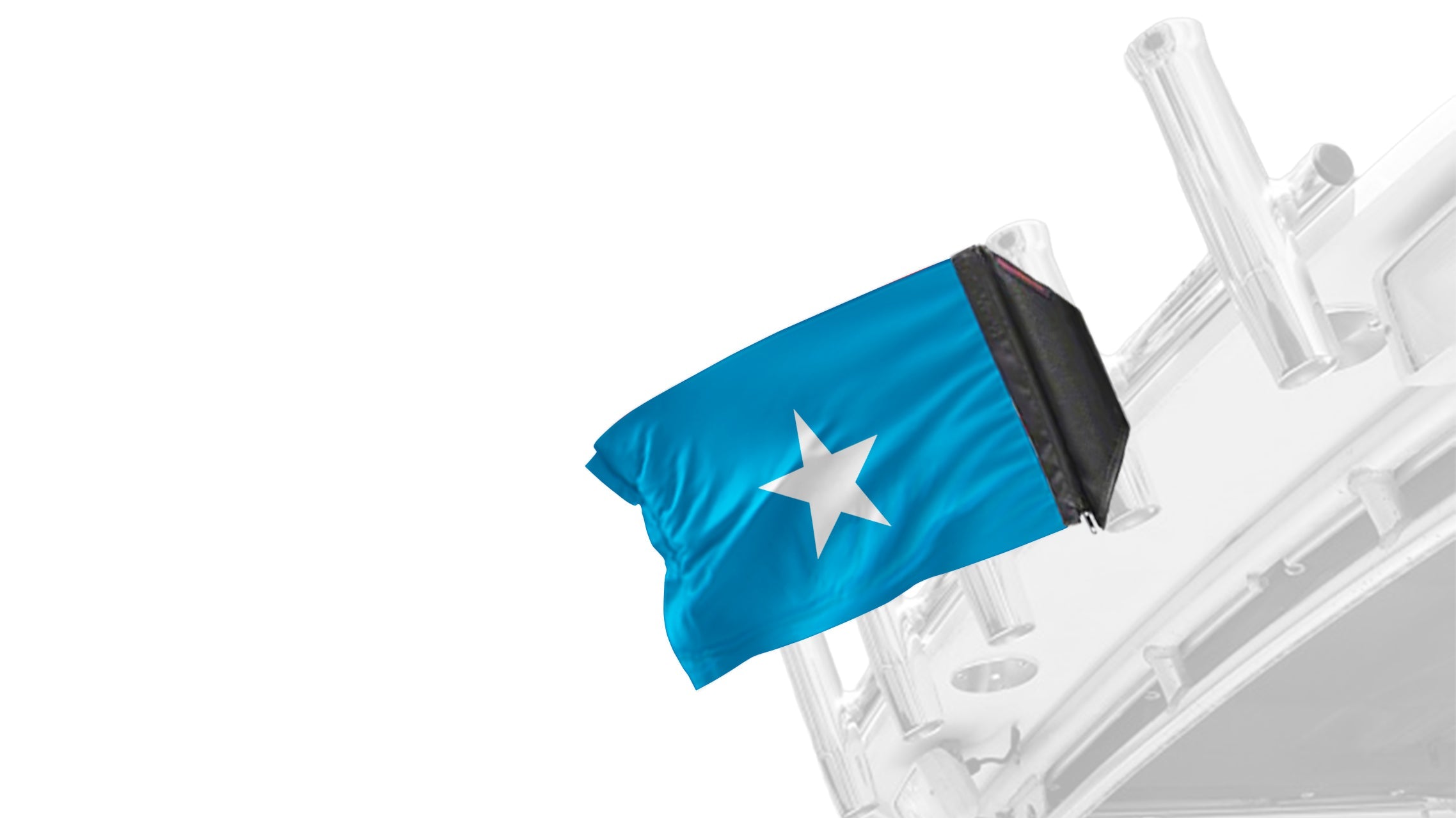 Bonnie Blue 12"x18" Forever Wave Flag