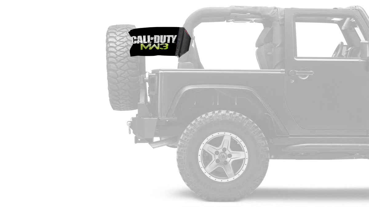 Call Of Duty 12"x18" Forever Wave Flag for Jeep Wrangler LJ 2003-2006