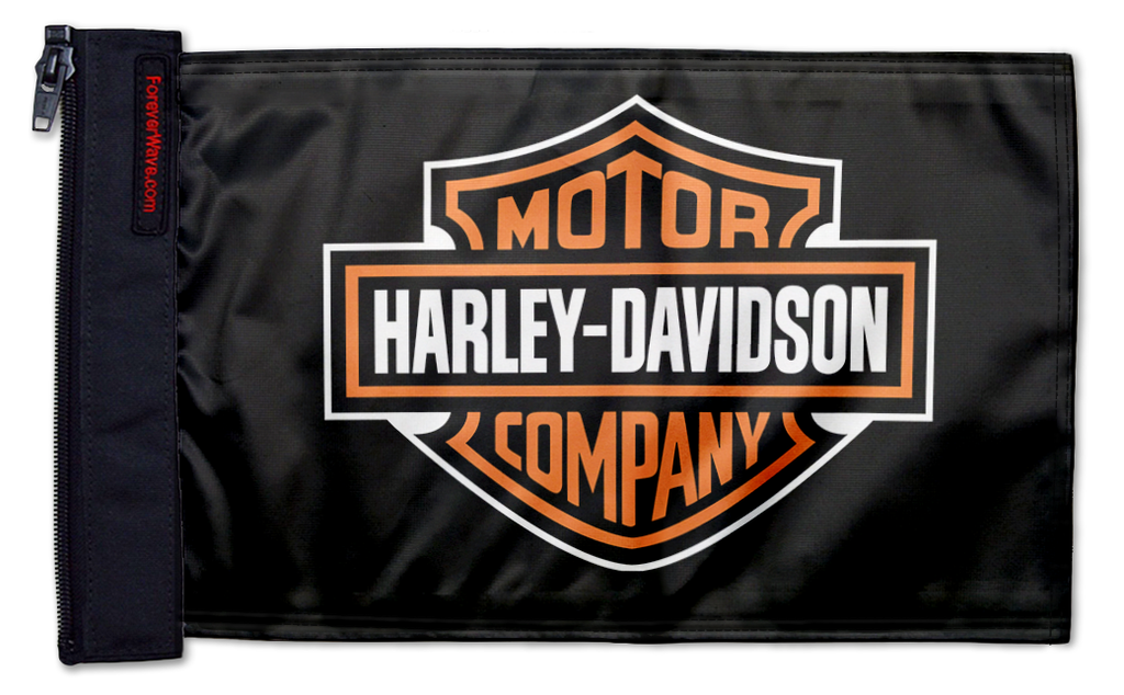 Harley Davidson 12"x18" Forever Wave Flag