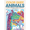 Color Quest Animals: Extreme Challenges to Complete and Color - Paperback