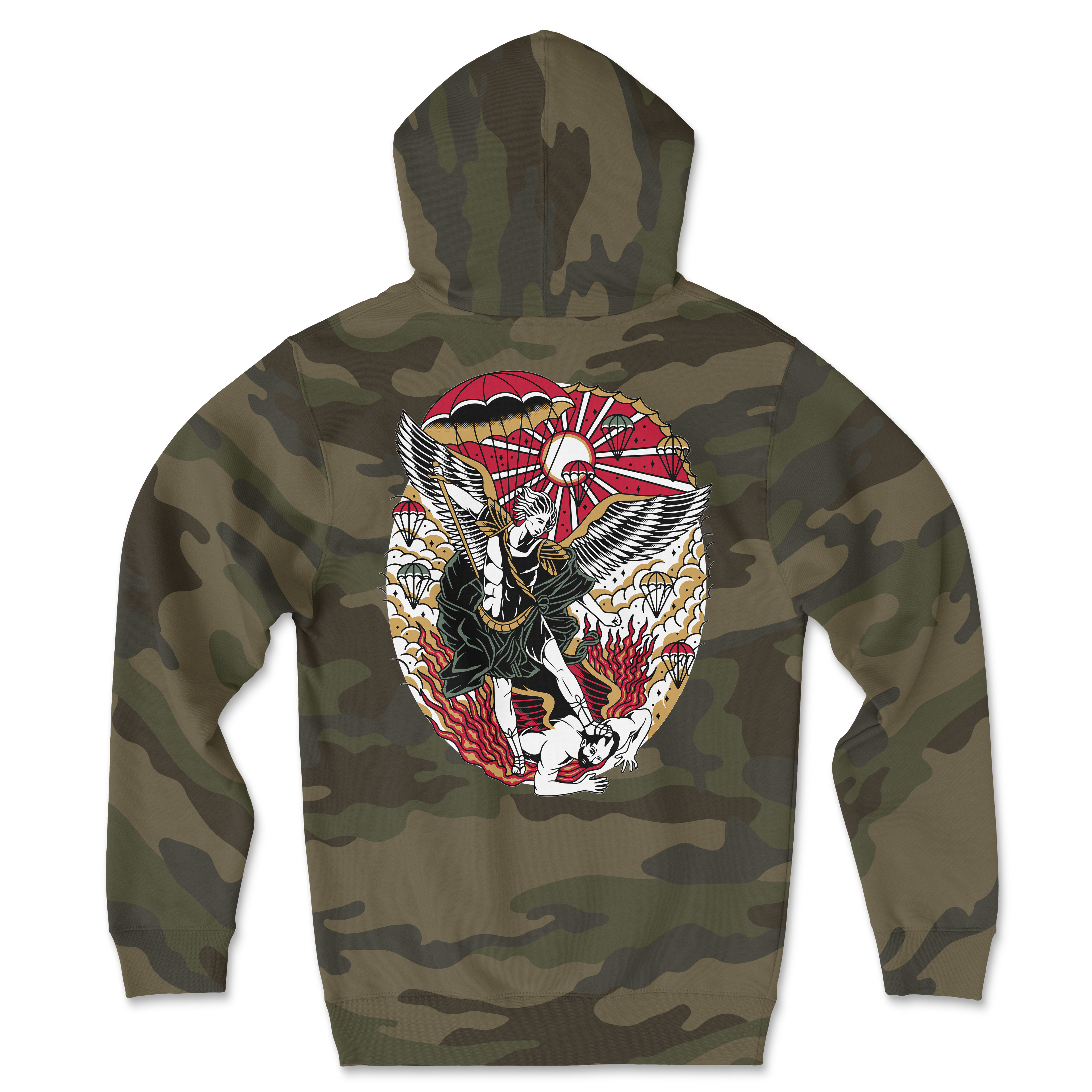 St. Michael Traditional Camo Hoodie