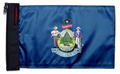 State Flag Maine 12"x18" Forever Wave Flag for Boats