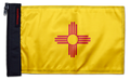State Flag New Mexico 12"x18" Forever Wave Flag for Boats