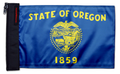 State Flag Oregon 12"x18" Forever Wave Flag for Jeep Wrangler TJ 1996-2006