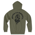 Static Line Bites Green Original Hoodie