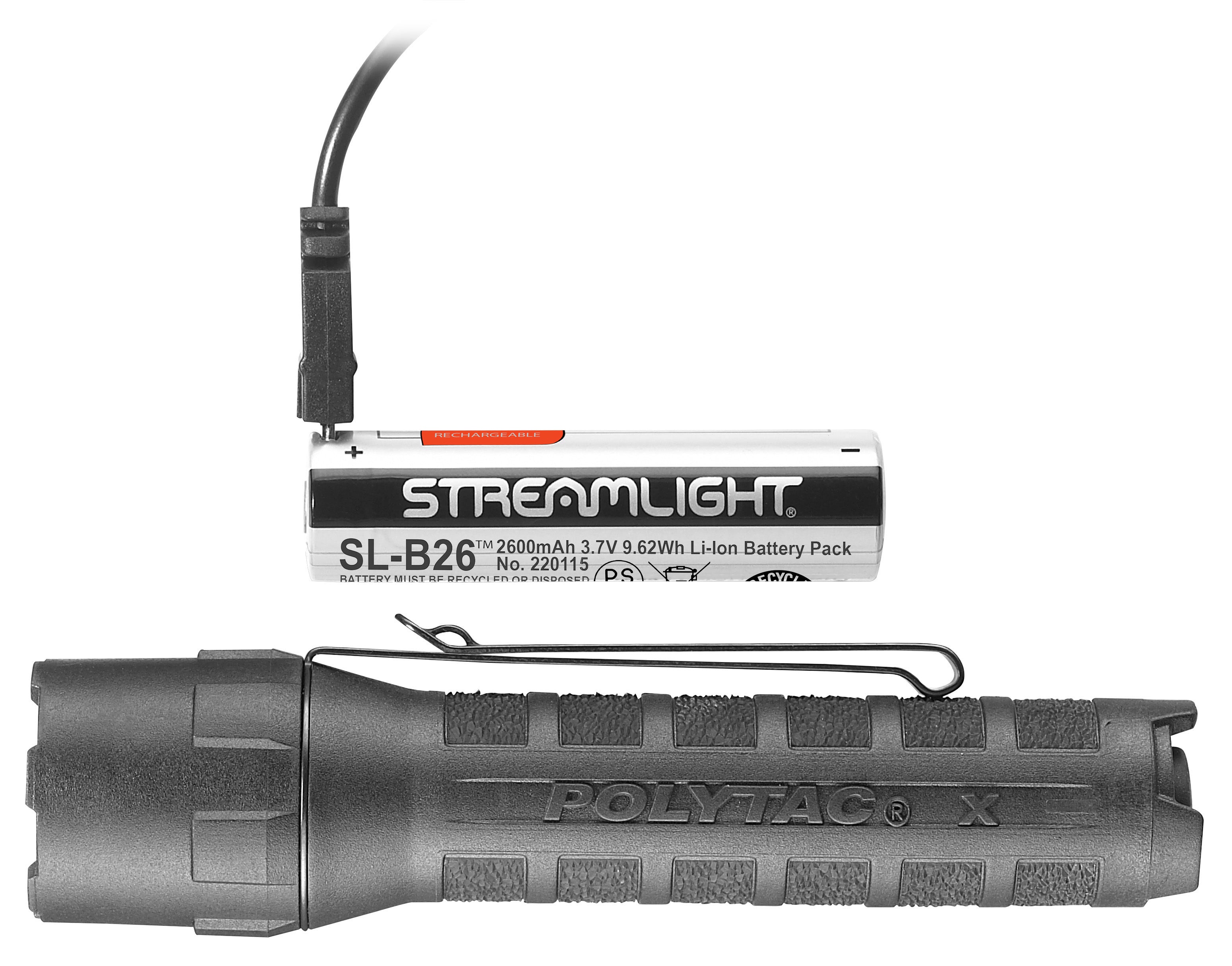 Streamlight Polytac X - 600 Lumens Tactical Flashlight