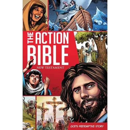 The Action Bible New Testament: God's Redemptive Story - Paperback