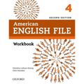 American English File 2e Workbook Level 4 2019 Pack - Paperback