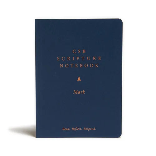 CSB Scripture Notebook, Mark: Read. Reflect. Respond. - Paperback