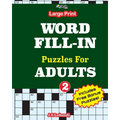 Large print WORD FILL-IN Puzzles For ADULTS; Vol.2 - Paperback
