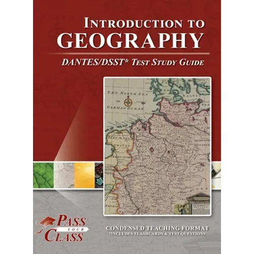 Introduction to Geography DANTES/DSST Test Study Guide - Hardcover