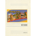 Vintage Lined Notebook Greetings from Florida - Paperback