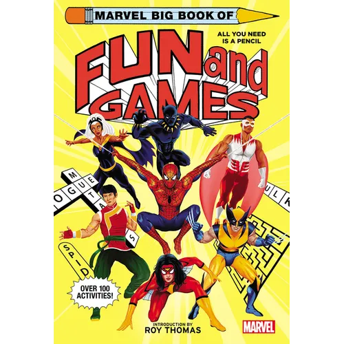 Marvel Big Book of Fun and Games - Paperback