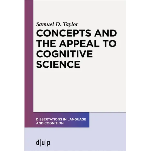 Concepts and the Appeal to Cognitive Science - Paperback